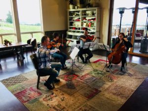 Music Sunday - Salem String Quartet @ Brooks Tasting Room | Amity | Oregon | United States