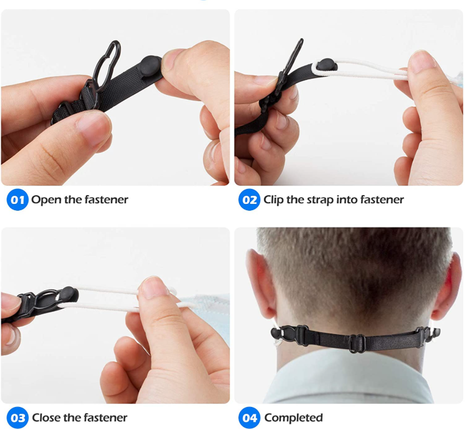 Agelvren Mask Extender Strap Adjust Mask To Your Comfort
