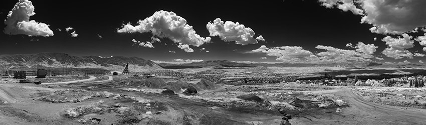 Overlooking Butte, MT (infrared)