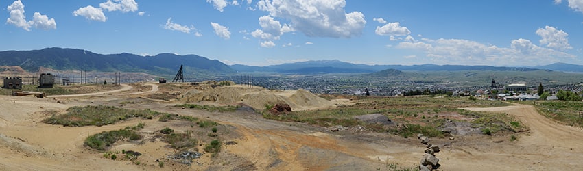 Overlooking Butte MT