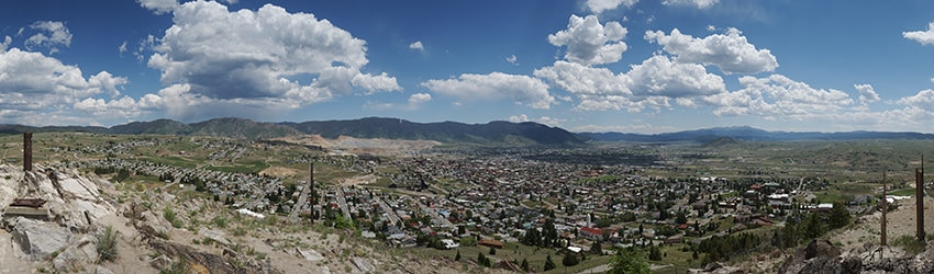 Overlooking Butte, MT
