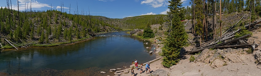 Firehole River, Yellowstone National Park, WY