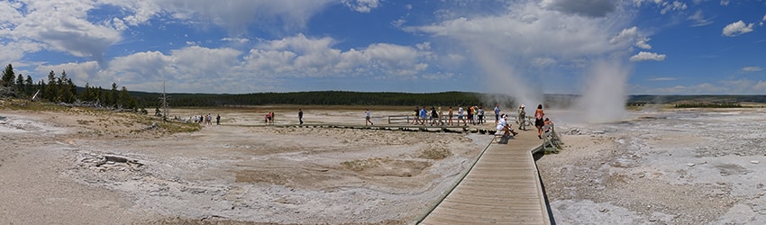 Biscuit Basin, Yellowstone National Park, WY