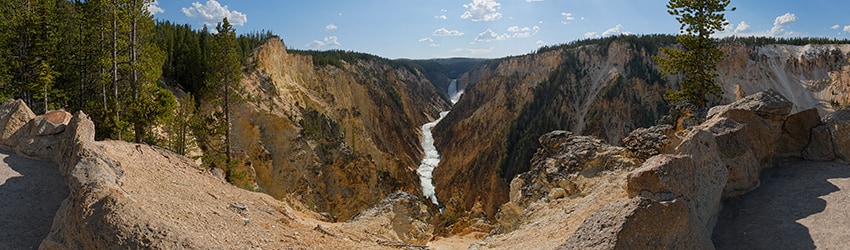 Artist Point, Yellowstone National Park, WY