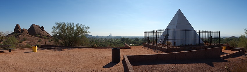 Governor Hunt Tomb, Papago Park, Phoenix AZ