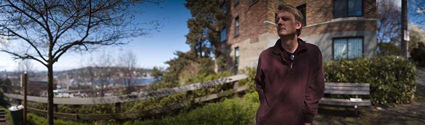 Self-Portrait, Capitol Hill, Seattle WA