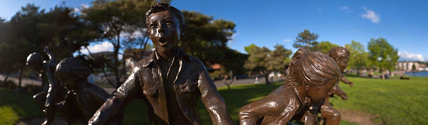 Sculpture, Marina Park, Kirkland WA