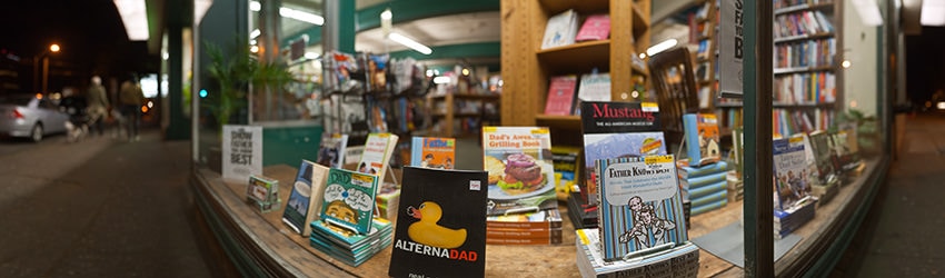 Bookstore, University District, Seattle WA
