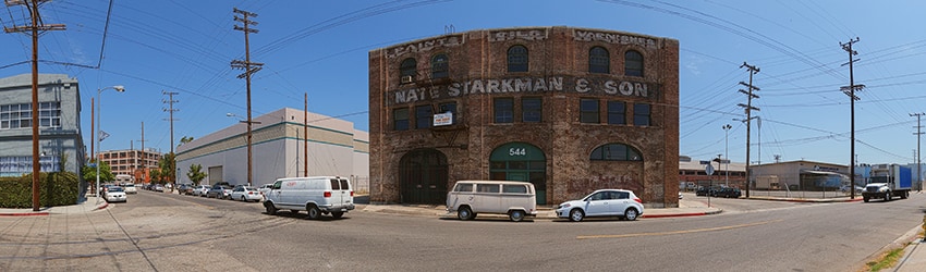 Nate Starkman & Son Building, Mateo St & Palmetto St, Los Angeles CA