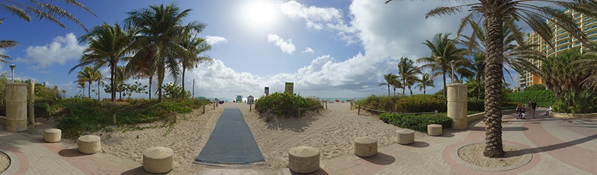South Beach Boardwalk, Miami Beach FL
