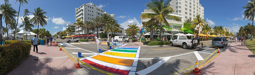 Ocean Drive, South Beach, Miami Beach FL