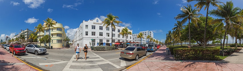Ocean Drive, Maimi Beach FL