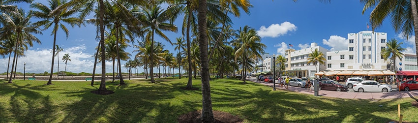 Lummus Park, Ocean Drive, Miami Beach FL