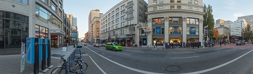 SW Broadway & Morrison, Portland OR