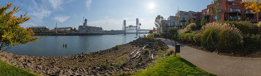 Willamette River Greenway Trail, Portland OR