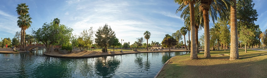 Lagoons at Encanto Park, Phoenix AZ