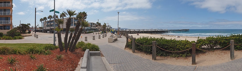 Felspar & Ocean Blvd, Pacific Beach, San Diego CA