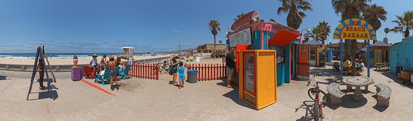 Beach Bazaar, Pacific Beach, San Diego CA