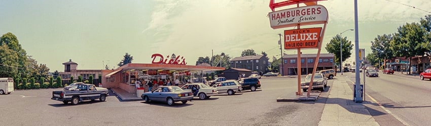 Dick's Drive-In, Wallingford, Seattle WA