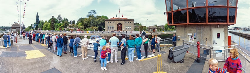 Ballard (Hiram M. Chittenden) Locks, Ballard, Seattle WA