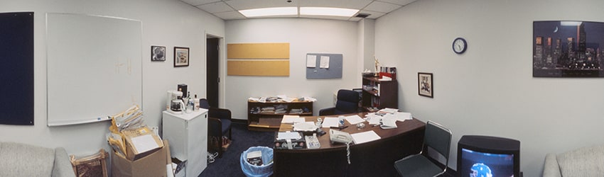 Lou Piniella's Locker Room Office, 1996 Seattle Mariners, The Kingdome, Seattle WA