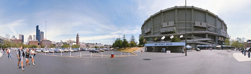The Kingdome, Pioneer Square, Seattle WA
