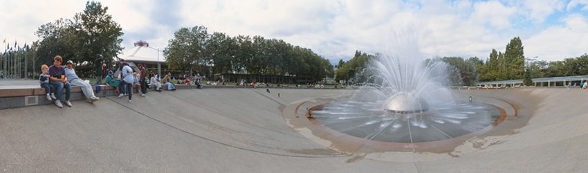 The International Fountain, Seattle Center, Seattle WA