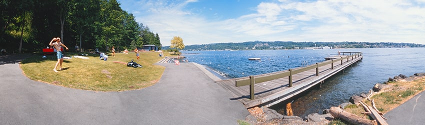 Clarke Beach Park, Mercer Island WA