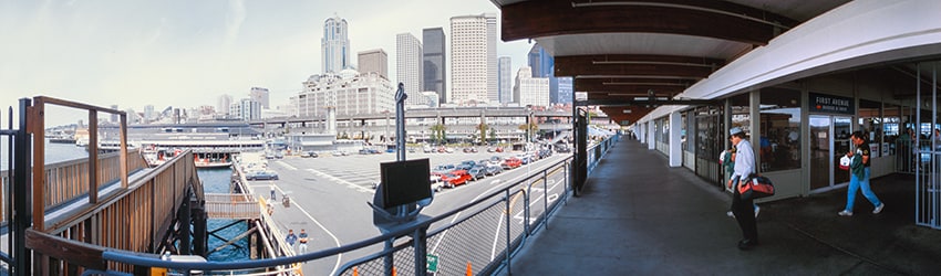 Colman Dock, WA State Ferry Terminal, Seattle WA