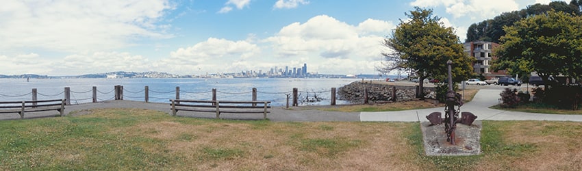 Alki Beach Pier, Alki, West Seattle WA