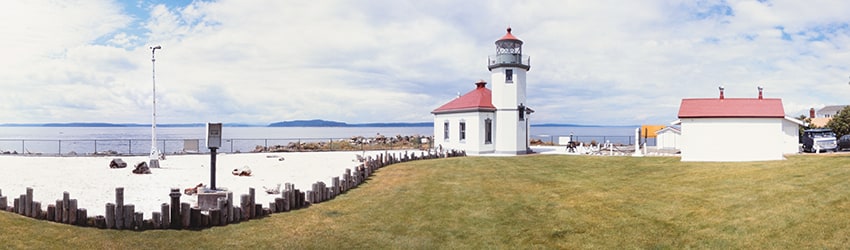 Alki Point Lighthouse, West Seattle WA