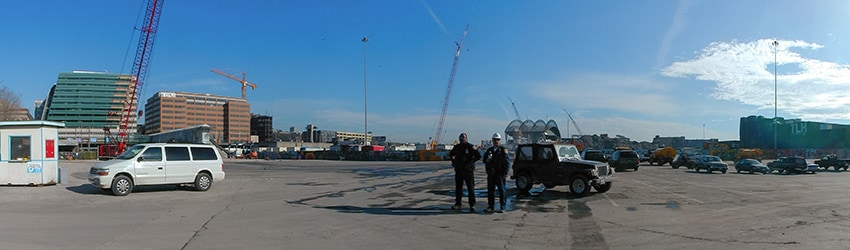Kingdome Rubble, Pioneer Square, Seattle WA