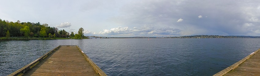 Mt Baker Park Pier, Mount Baker, Seattle WA