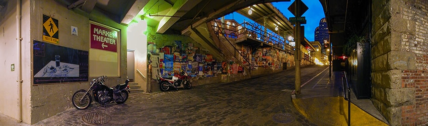 Post Alley, Pike Place Market, Seattle WA