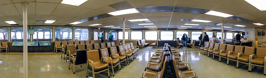 Aboard the Whidbey Island Ferry, Whidbey Island WA