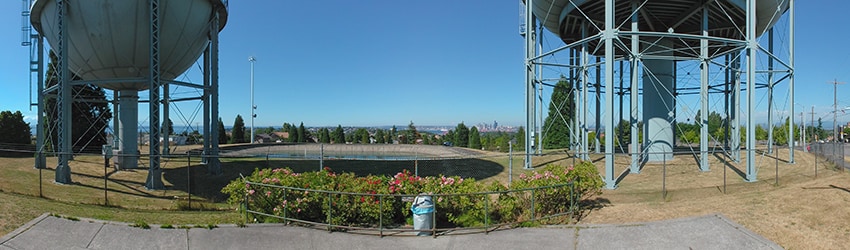 Highpoint Reservoir, West Seattle WA