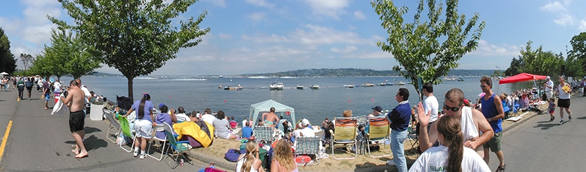 48th Ave S & Lake Washington Blvd, Seward Park, Seattle WA