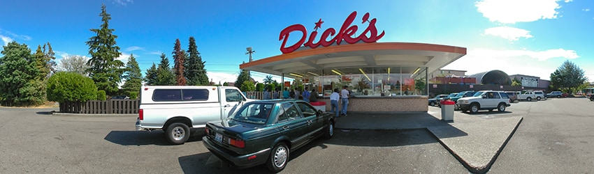 Dick's Drive-In, Greenwood, Seattle WA
