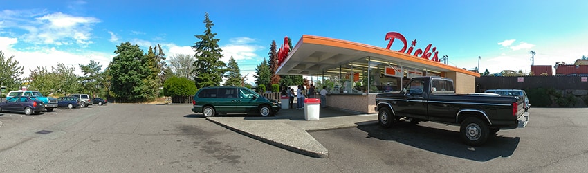 Dick's Drive-In, Greenwood, Seattle WA