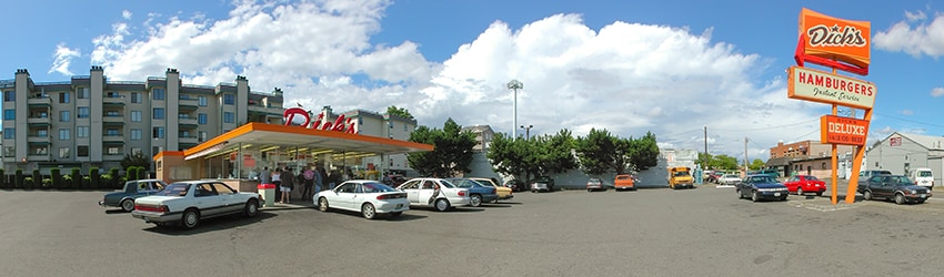 Dick's Drive-In, Lake City, Seattle WA
