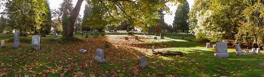 Evergreen Cemetery, Everett WA