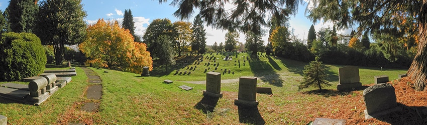 Evergreen Cemetery, Everett WA