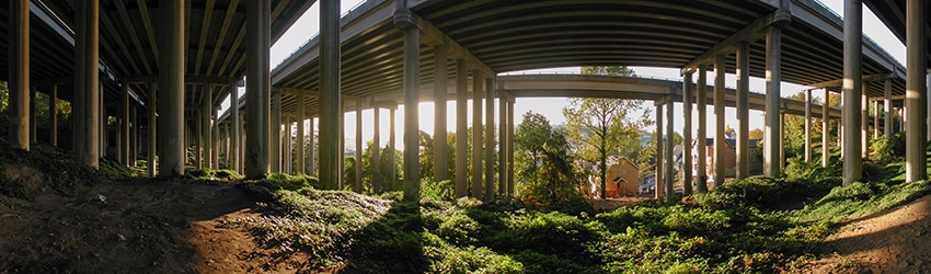 I-5 Colonnade, Capitol Hill, Seattle WA