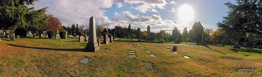 Lake View Cemetery, Capitol Hill, Seattle WA