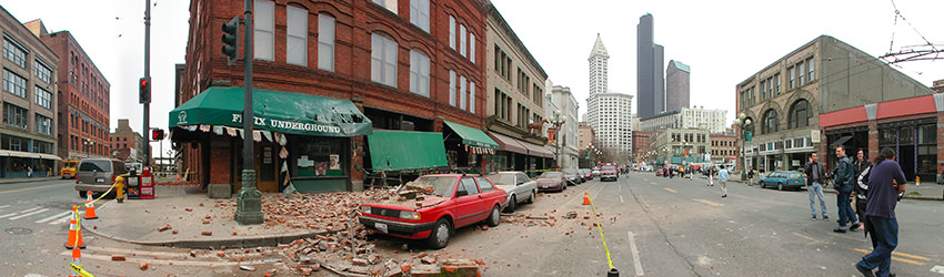 2nd Ave S & S Jackson St, Pioneer Square, Seattle WA
