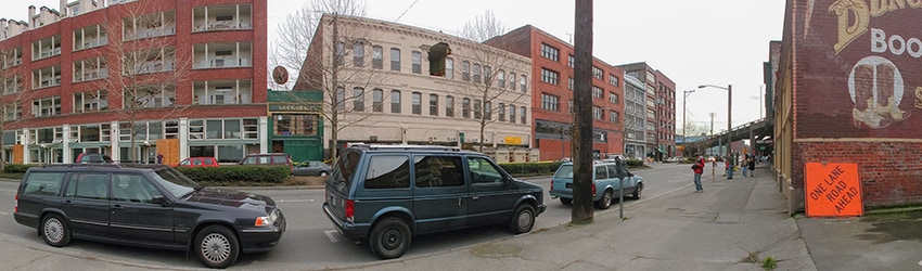 1st Ave S, S of King St, Pioneer Square, Seattle WA