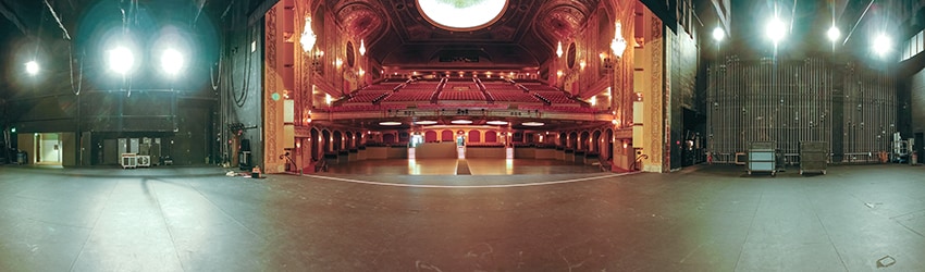 Stage, Paramount Theatre, Seattle WA