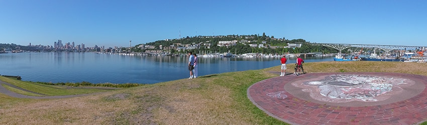 Sundial at Gas Works Park, Seattle WA