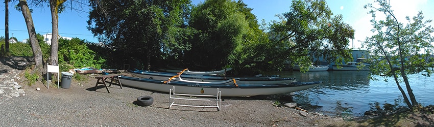 Outrigger Canoe Launch, Wallingford, Seattle WA