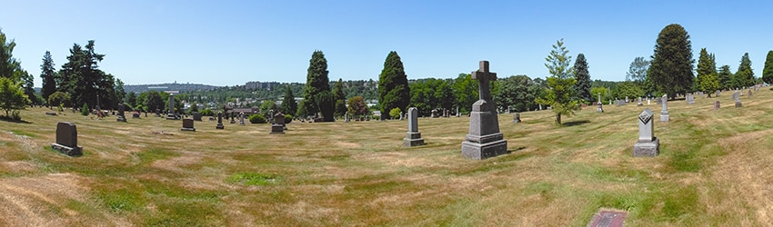 Calvary Cemetery, Ravenna, Seattle WA